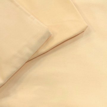 Garnitur 135x200 Makosatin, sonnen gelb + 2x Kopfkissen 80x80