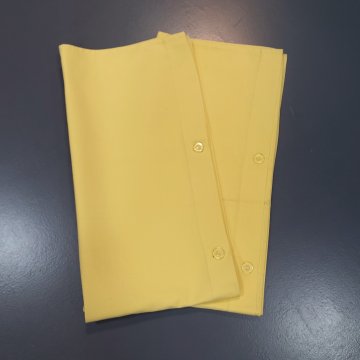 Kissenbezug 40x80 gelb, geknöpt