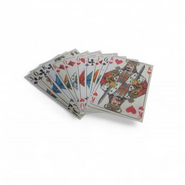 Spielkarten ZAUBER, Showkarten,10 tlg. unvollständig, groß, 11 x17,5 cm