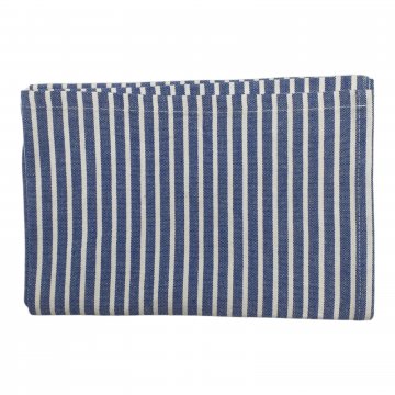 Geschirrhandtuch 50x70cm, blau/weiß, gestreift