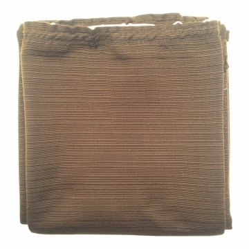 Vorhang H270xB110, braun, Ripsartiges Mischgewebe, gestreifte Struktur, mit Gardinenband