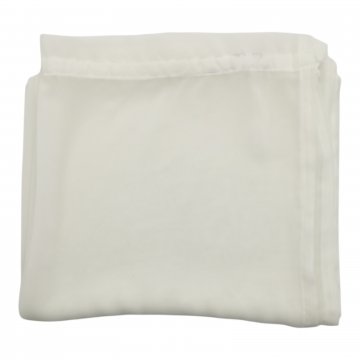 Gardine 140x265cm, ecrú, transparent mit leichter Streifenstruktur