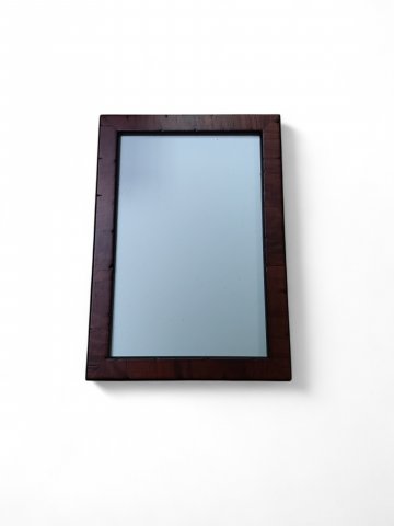 Standbilderrahmen ALT, rechteckig, Bildmaße: 14,5 x9,5 cm, Bilderrahmen,rotbraun