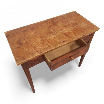 Beistelltisch, BIE, geflammt, 1 Schub, 67x40x75cm,