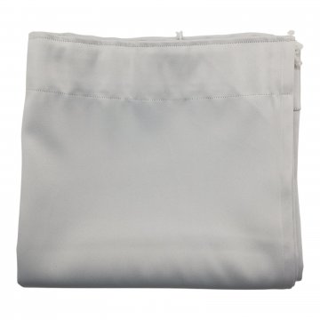 Vorhang, ca.140x255cm, grau, leicht glänzend, Verdunklungsstoff