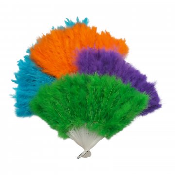 Federfächer, klein, verschiedene Farben
