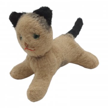Stofftier, Katze, Vintage