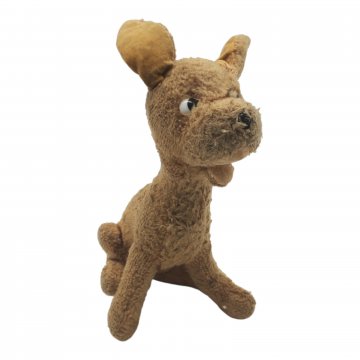 Stofftier, Hund, Vintage