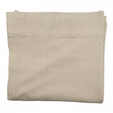 Vorhang H260xB140, beige, Baumwolle, Schlaufen zum Aufhängen
