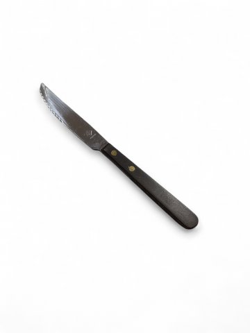 Messer STEAK , Edelstahl, Griff Holz 