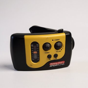 Laufradio für den Oberarm SPORTLINE gelb-schwarz