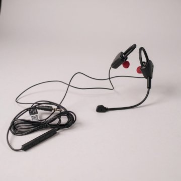 Kopfhörer mini, In-Ear, schwarz, mit Mikrofon, Speedlink