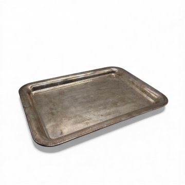 Tablett, Silber, rechteckig, 40x31cm