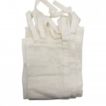 Vorhang H260xB90, cremeweiß, Leinen mit Struktur, zwei Lagen, Schlaufenbänder und Raffbänder