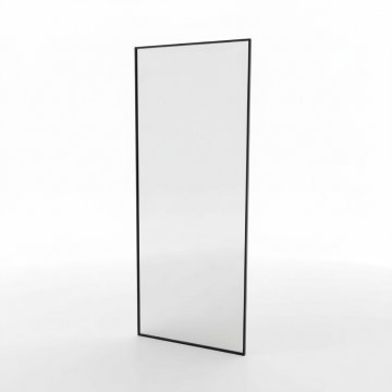 Wandspiegel, Standspiegel, Metallrahmen schwarz, 71x170cm