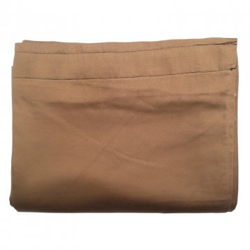 Vorhang H255xB300, braun, glänzendes Mischgewebe, Rückseite weißes Baumwoll Futter, mit Gardinenband