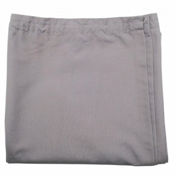 Vorhang H258xB132, gräulich flieder, sehr feiner Rips, matt gläzend, mit Gardinenband