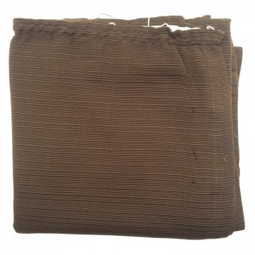 Vorhang H255xB110, braun, Mischgewebe mit Ripsartiger Streifen Struktur, glänzend, mit Gardinenband