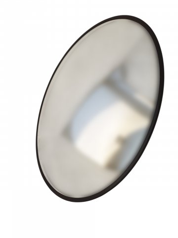 Spiegel, Sicherheitsspiegel, Verkehrsspiegel, Konvexspiegel für Innen &amp; Außen, D 59 cm, inkl. Montagematerial zur Wand/ Deckenmontage