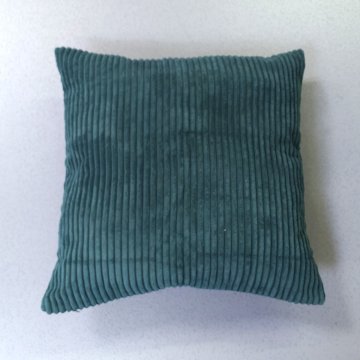 Kissen 50x50 Kordsamt, tannengrün