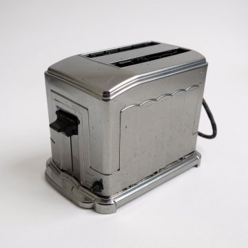 Toaster, Chrom, Stoffkabel