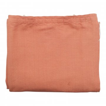 Vorhang H250xB180, koralle uni, Rips, leicht glänzend, mit Gardinenband