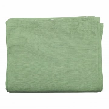 Vorhang H250xB140, lindgrün uni, Mischgewebe, Wildseidenoptik, fließender Fall, mit Gardinenband