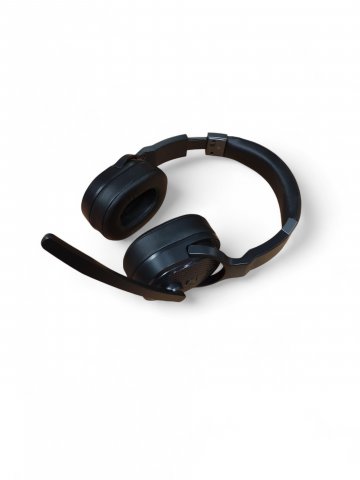 Kopfhörer PILOTI, Kunststoff, schwarz, Ohrmuschel 9 cm