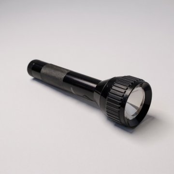 Taschenlampe, schwarz, Bright Star, nicht funktionsfähig