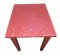 Kindertisch, rot, Holz, 50x60, h 61 cm