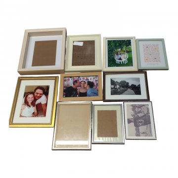 Standbilderrahmen, divers,Metall / Alu / Holz, 10x15cm - 15x20cm