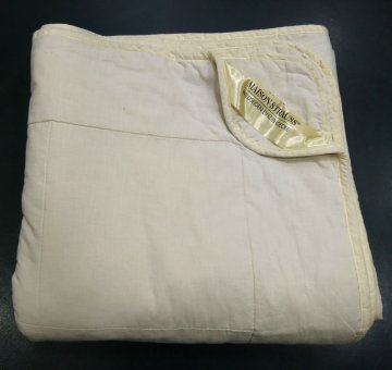Einziehdecke 195x190 Wildseide, creme