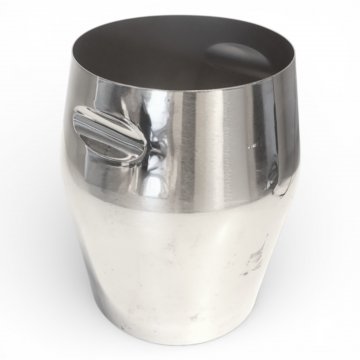 Sektkühler, Edelstahl, 2Griffmulden