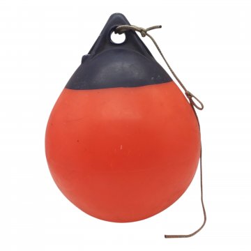 Boje / Fender aus Kunststoff, orangerot