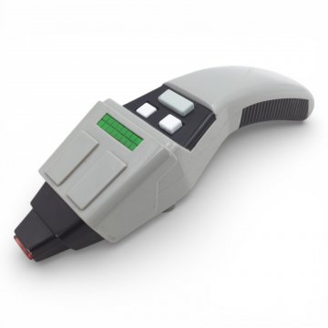 Laserpistole STAR TREK, schwarz, silber