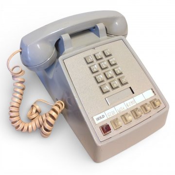 Telefonanlage amerikanisch grau