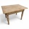 Tisch 1880, naturf.,106x78cm, h 80cm, mit gedrehten Beinen