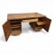 Schreibtisch, 20erJ., 160x78cm, h 78 cm, 2 Türen/ Holzgriffe, 1 Schub