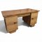 Schreibtisch, 20erJ., 160x78cm, h 78 cm, 2 Türen/ Holzgriffe, 1 Schub