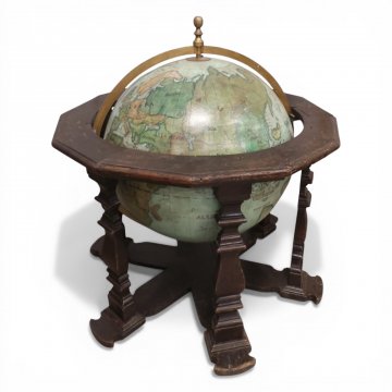 Globus, antik, øca. 90 cm, in Tischgestell