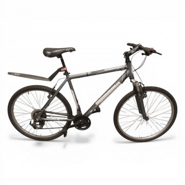 Fahrrad, Mountainbike FUJI, Rahmen silbergrau, 21-Gang, Federgabel