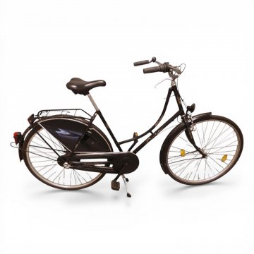 Hollandrad, PROPHETE, 28 Zoll, 3-Gang, Rahmen u. Anbauteile schwarz