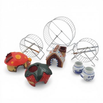 Tierzubehör K.stoff, Metall