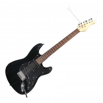 Gitarre elektrisch schwarz