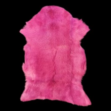 Ziegenfell, 59x88cm, pink
