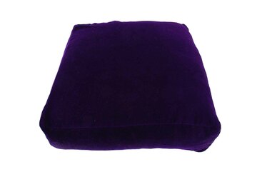 Sitzkissen, 55cm x 55cm, lila, Samt