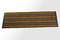Sisalläufer  90x280cm Streifen braun-ocker-hellgrün-rot